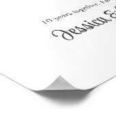 Hochzeitsfeiertag - Hörfestival - FotoCollage Poster (Ecke)