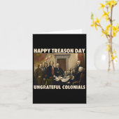 Hochzeitsfeiertag Undankbare Kolonialherren am 4.  Karte (Gelbe Blume)