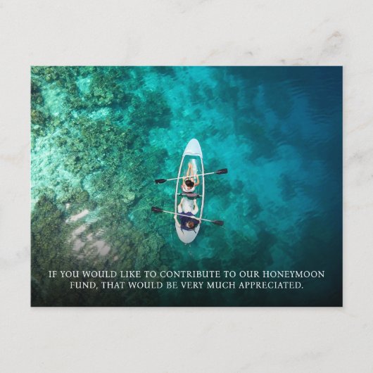 Hochzeitsfeiertagsspenden QR-Code Begleitkarte (Vorderseite)