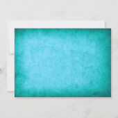 Hochzeitsfest am Strand Brautparty Einladung (Rückseite)