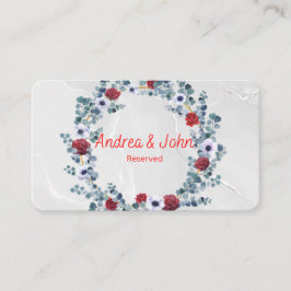 Hochzeitsfest: Die Platzkarten