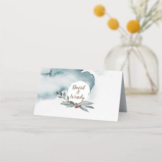 Hochzeitsfeste Platzkarten (Rückseite)