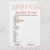 Hochzeitsfilme Emoji mit Answers-Brautparty (Vorne/Hinten)