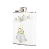 Hochzeitsflasche, 1,5 kg. flachmann (Links)