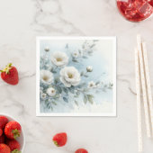 Hochzeitsflora Serviette (Beispiel)