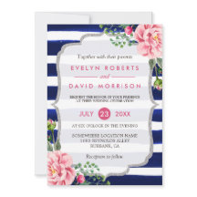 Hochzeitsflora Silberne blaue Streifen