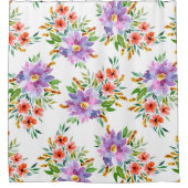 Hochzeitsfloral Duschvorhang (Vorderseite)