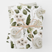 Hochzeitsflorentapapier Set 3 Geschenkpapier Set (Beispiel)