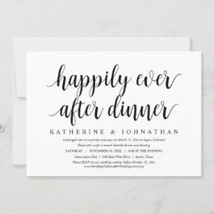 Hochzeitsflucht, Glücklich bis ans Ende des Lebens Einladung