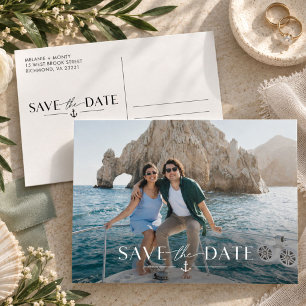 Hochzeitsfoto Cabo San Lucas Save-the-Date-Karte Postkarte