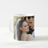 Hochzeitsfoto-Mug-Souvenir Kaffeetasse (Vorderseite Links)