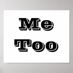 Hochzeitsfoto-Requisit Schild "Ich auch"
