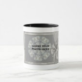 Hochzeitsfoto Silber Personalisiert Tasse (Zentrum)