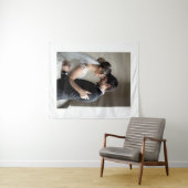 Hochzeitsfoto Wandteppich (Beispiel (Horizontal))