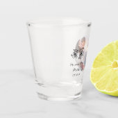 Hochzeitsfoto Whimsical Shot Glas Geschenk (Links)