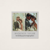 Hochzeitsfotograf 2 Foto Personalisierter QR-Code (Vorderseite)