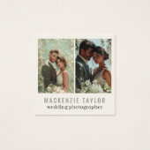 Hochzeitsfotograf 2 Foto Personalisierter QR-Code (Vorderseite)