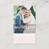 Hochzeitsfotograf Visitenkarte (Vorderseite)