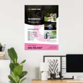 Hochzeitsfotografie Custom Poster (Heimbüro)