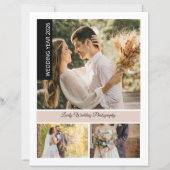 Hochzeitsfotografie-Preisliste Vorlage (Vorderseite)