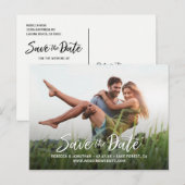 Hochzeitsfotos Save the Date Postkarten | Günstig (Vorne/Hinten)