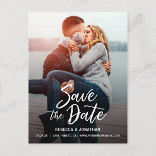 Hochzeitsfotos Save the Date Postkarten   Günstig