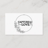 Hochzeitsfreigeben von Fotos mit QR-Code Begleitkarte (Rückseite)