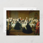 Hochzeitsfrühstück Postkarte (Vorne/Hinten)