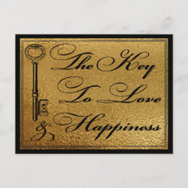 Hochzeitsgast-Ticketkarte für glückliches Paar Hinweiskarte