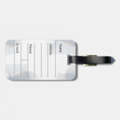 Hochzeitsgäste Souvenirgeschenke Gepäckanhänger (Rückseite horizontal)