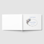 Hochzeitsgästebuch mit floralem Design Gästebuch (Voll)