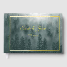 Hochzeitsgästebuch Smoky Mountain