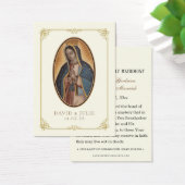 Hochzeitsgebet für Elfenbein und Gold-Katholische (Schreibtisch)