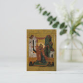 Hochzeitsgebet-Karte Orthodoxe Christliches Symbol Platzkarte (Stehend Vorderseite)