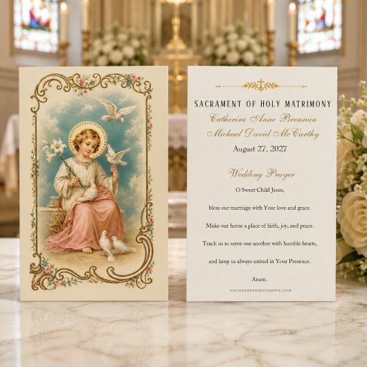Hochzeitsgebet Kind Jesus Katholisch