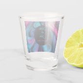 Hochzeitsgeld/Schießtanz- Schnapsglas (Rückseite)