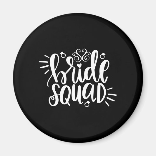 Hochzeitsgeschenk Braut Gruppe Magnet (Vorne)