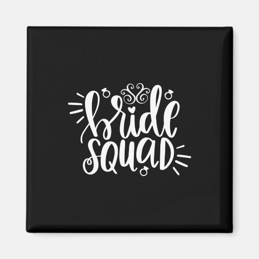 Hochzeitsgeschenk Braut Gruppe Magnet (Vorne)