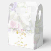 Hochzeitsgeschenk - Braut mit farbenprächtigem Hoc Geschenkschachtel (Geöffnet)