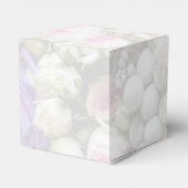 Hochzeitsgeschenk - Braut mit farbenprächtigem Hoc Geschenkschachtel (Rückseite)