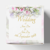 Hochzeitsgeschenk - Braut mit farbenprächtigem Hoc Geschenkschachtel (Oben)