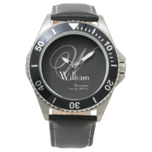 Hochzeitsgeschenk Classic Monogram + Name