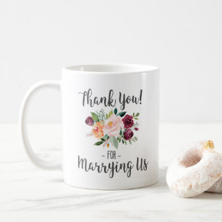 Hochzeitsgeschenk - Danke, dass Sie uns heiraten Kaffeetasse