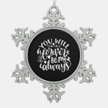 Hochzeitsgeschenk, das du für immer mein immer sei