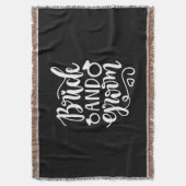 Hochzeitsgeschenk Decke (Vorderseite Vertikal)