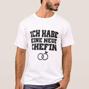 Hochzeitsgeschenk der Verlobung "Ich Habe Eine Neu T-Shirt