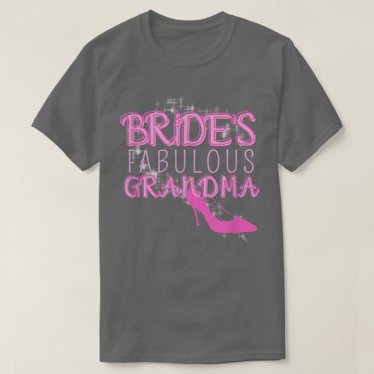 Hochzeitsgeschenk für die Familie Bride - ein fabe T-Shirt (Design vorne)
