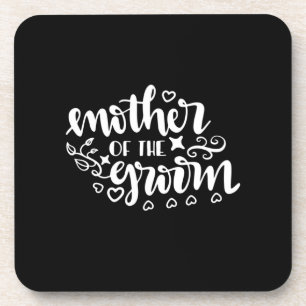 Hochzeitsgeschenk für die Mutter des Bräutigams Getränkeuntersetzer