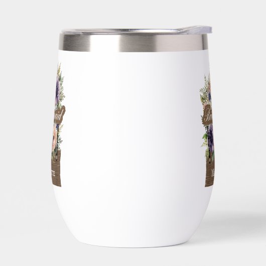 Hochzeitsgeschenk für die Rustikal-Floral (Links)