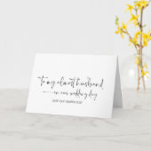 Hochzeitsgeschenk für Ehemann, der aus der Ehefrau Karte (Gelbe Blume)